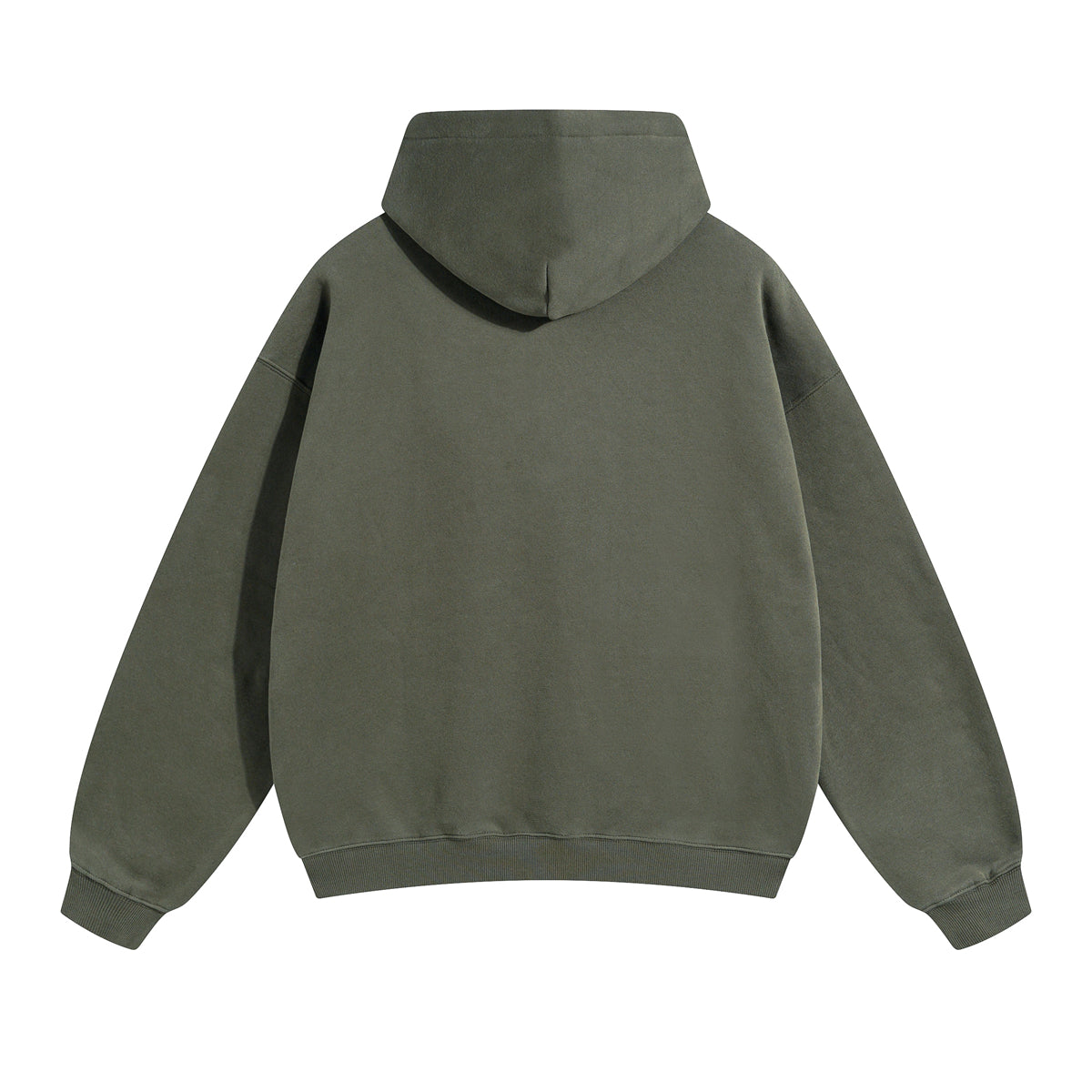 Olive&Purple-350gsm Thick Cotton Oversized hoodie sweatshirt pants sets