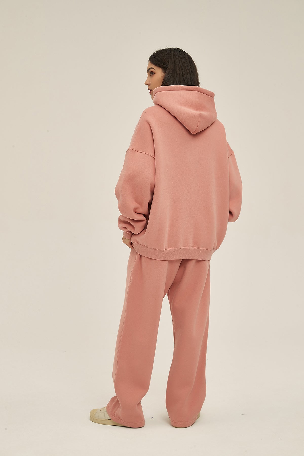 Violets&Blush-350gsm Thick Cotton Oversized hoodie sweatshirt pants sets