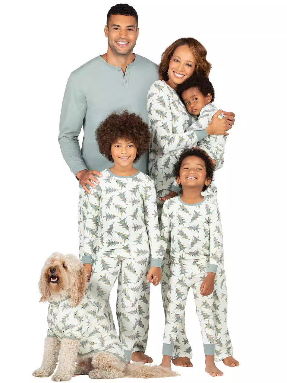 Tree Delight-Family Matching Christmas Pajamas