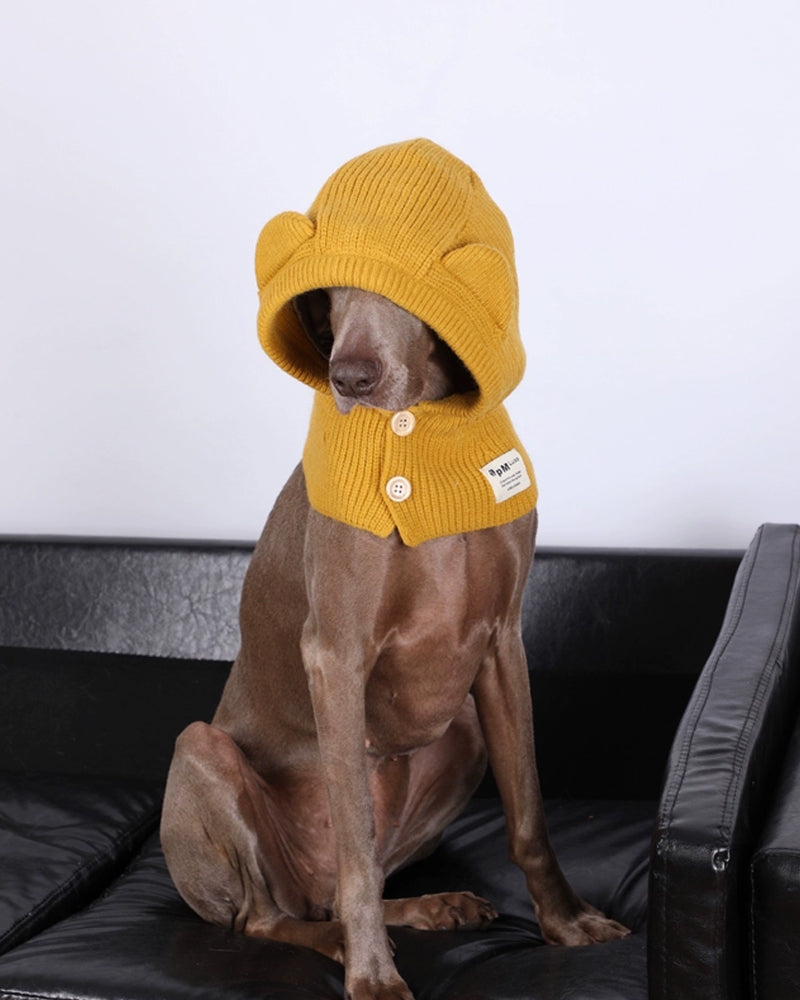 Warm Fits-Dog Knitted Hat