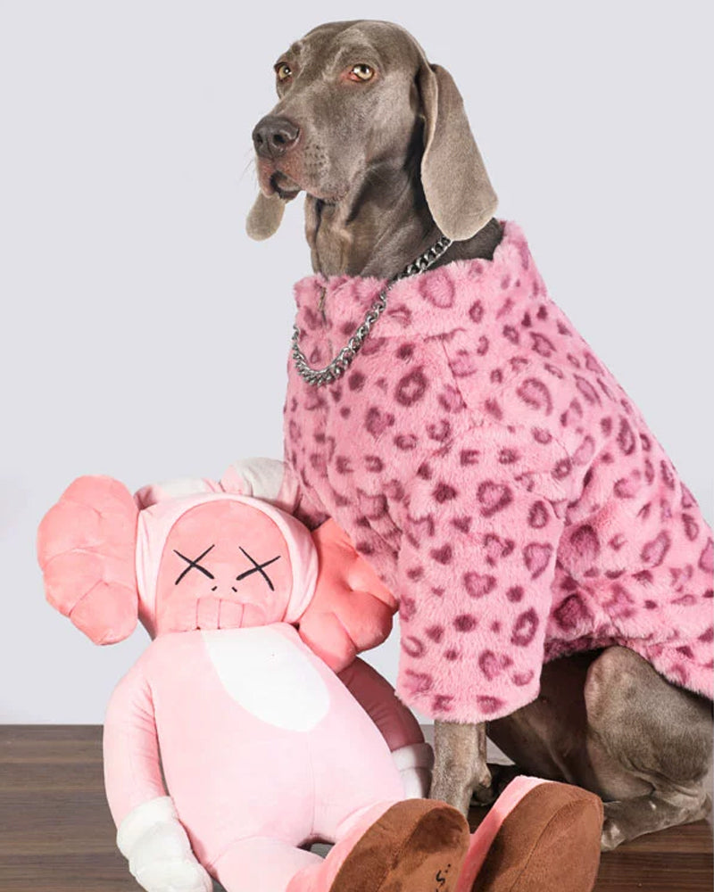 Rap Pink-Dog Warm Clothes