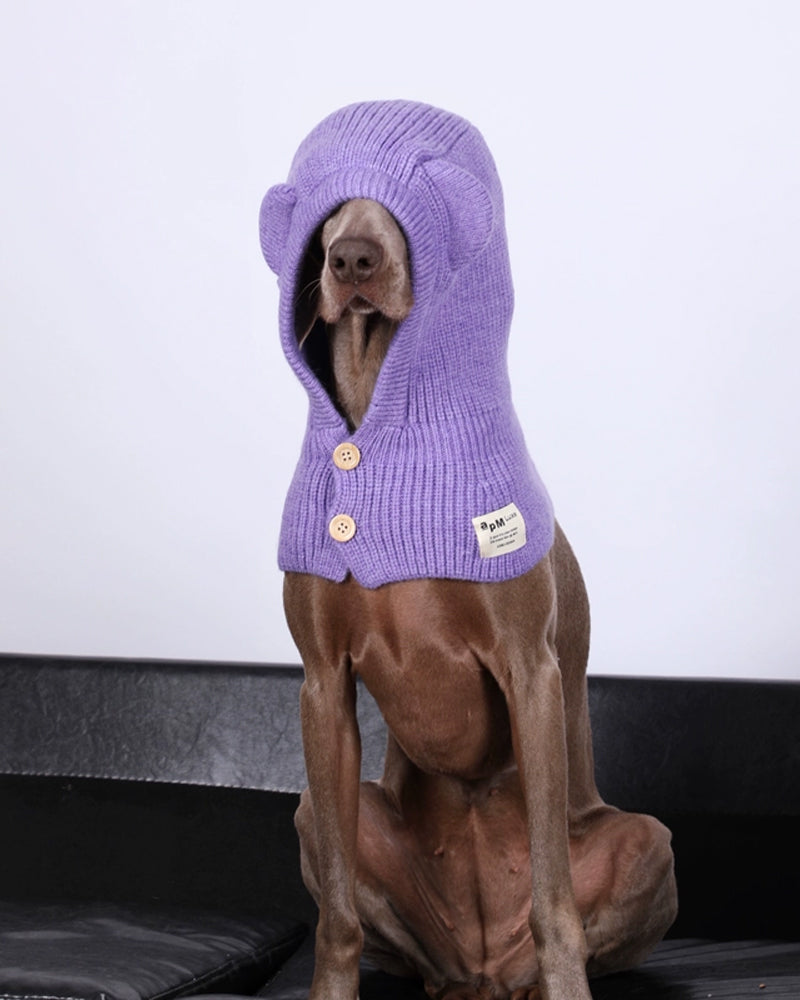 Warm Fits-Dog Knitted Hat