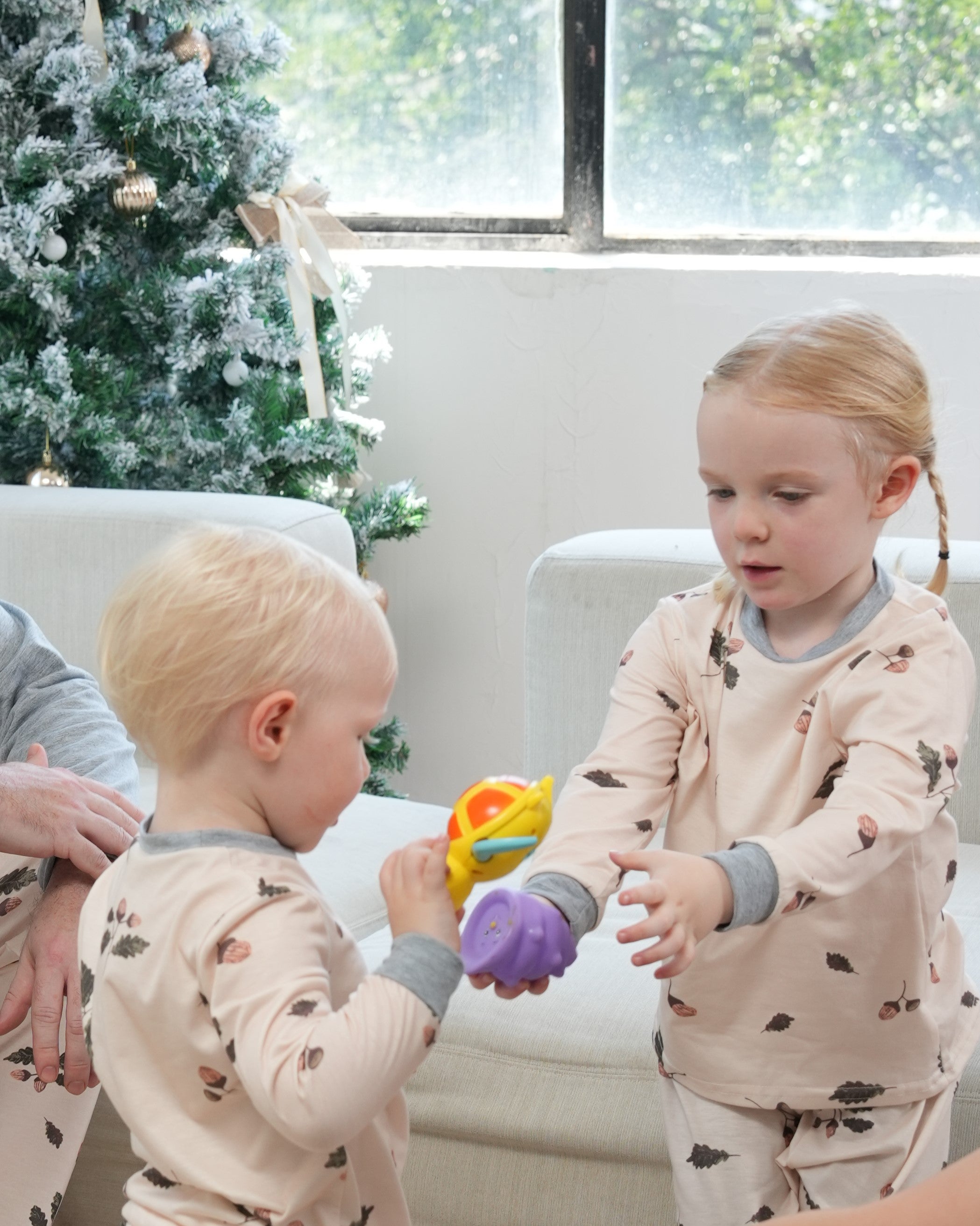 Blossom Cheer-Family Matching Christmas Pajamas