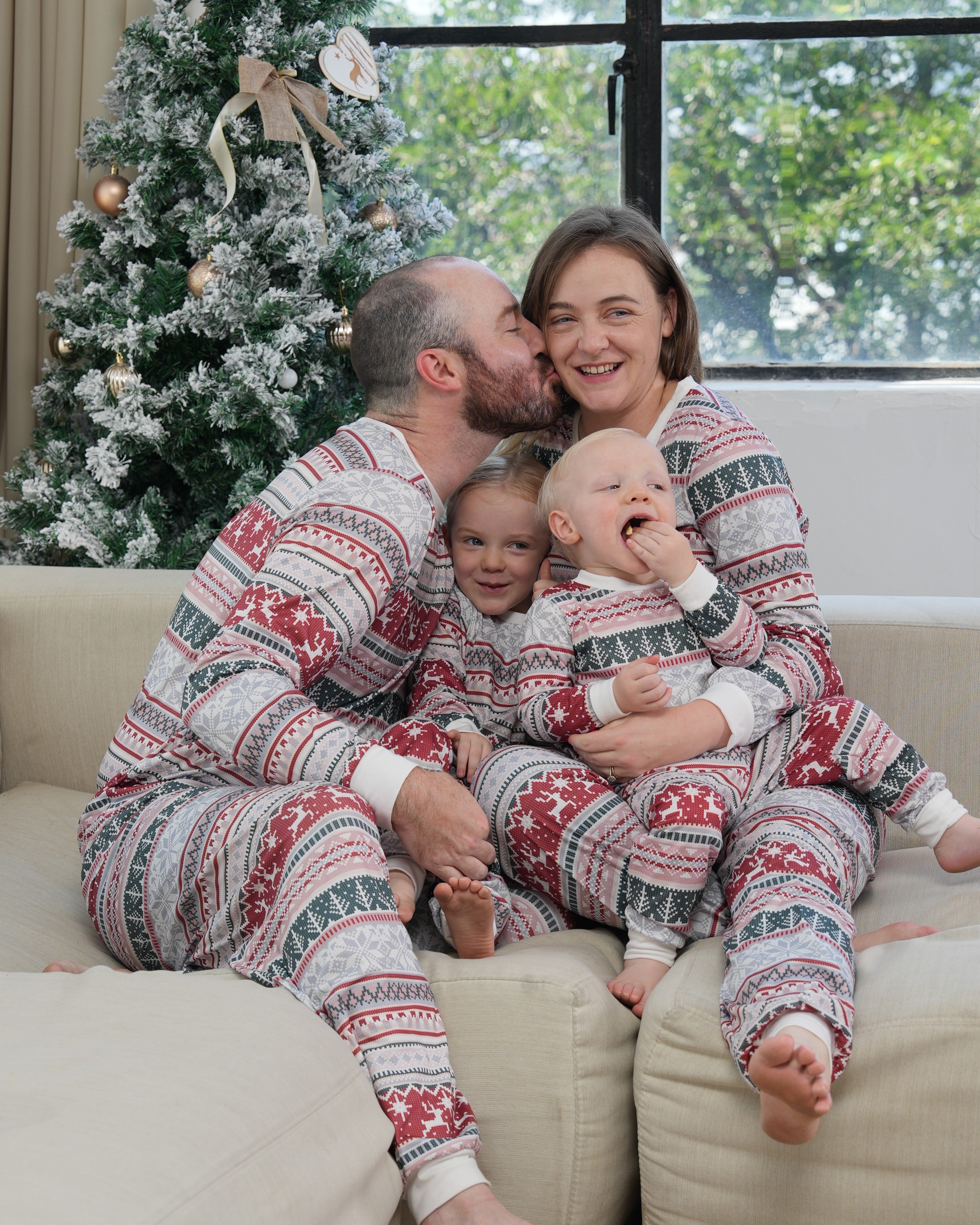 Cocoa Cuddles-Family Matching Christmas Pajamas