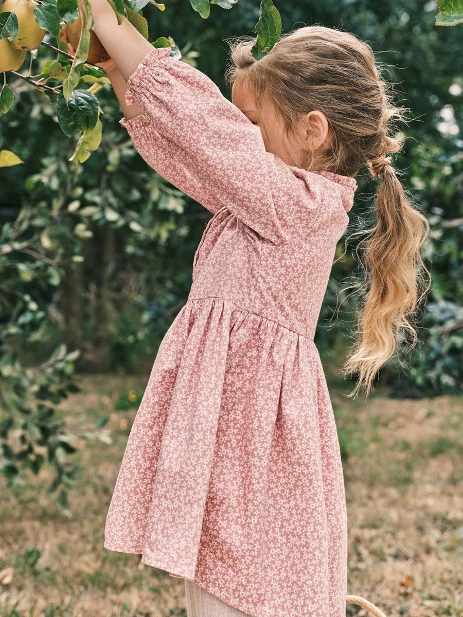 Toddler/Kid Pink Floral Princess Dress Easter Dress