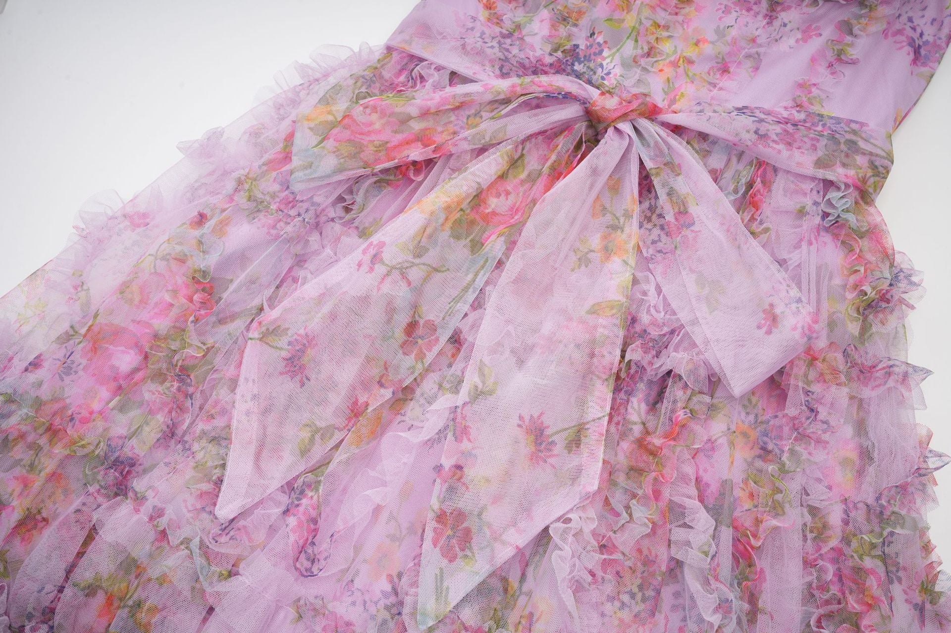 Sweet Bow Floral Easter Dresses