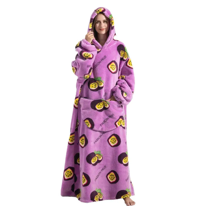 PassionFruit-Oversized Wearable Blanket Hoodie