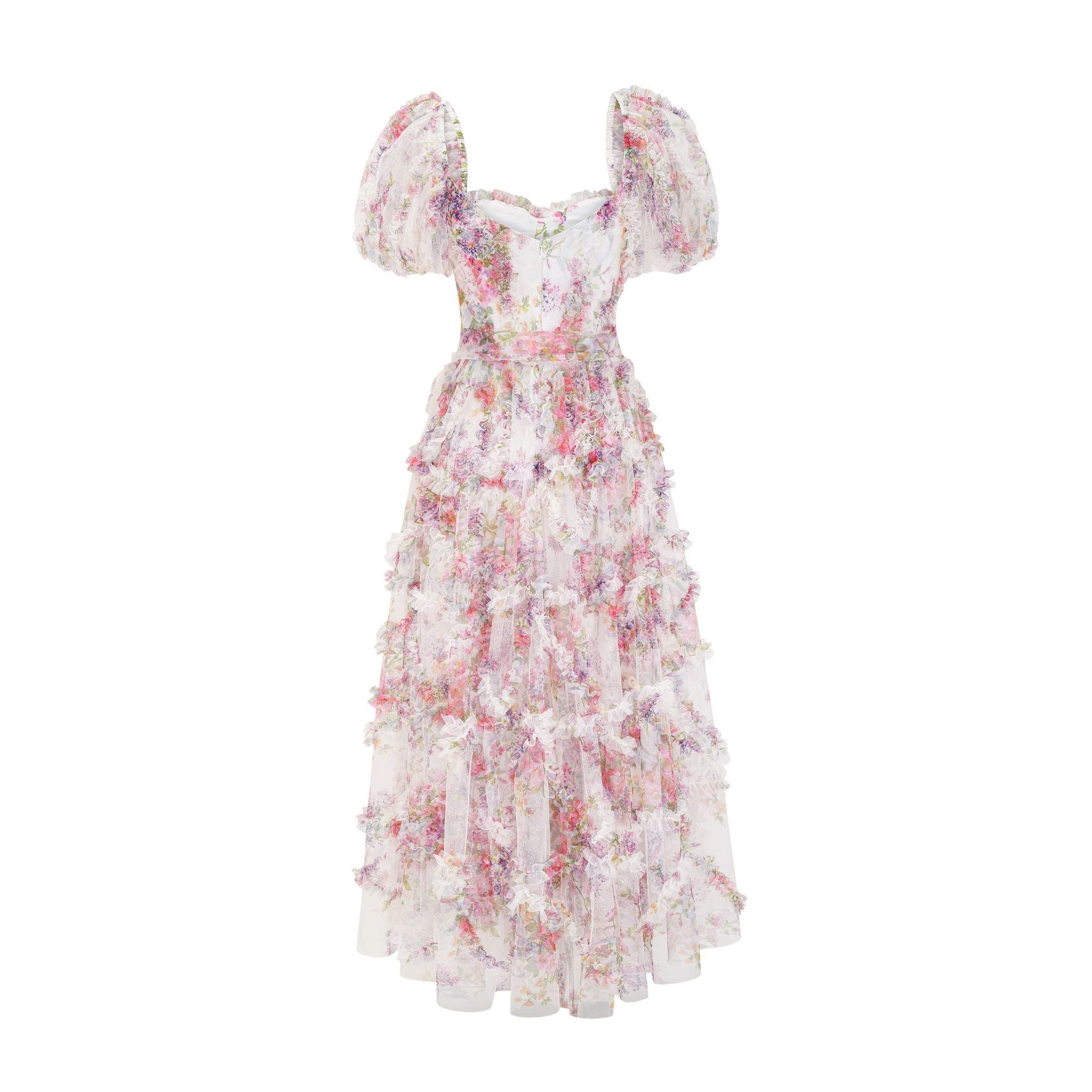 Sweet Bow Floral Easter Dresses