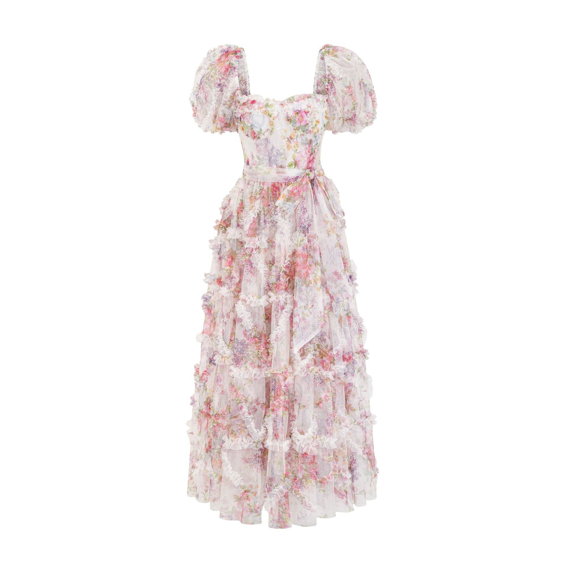 Sweet Bow Floral Easter Dresses