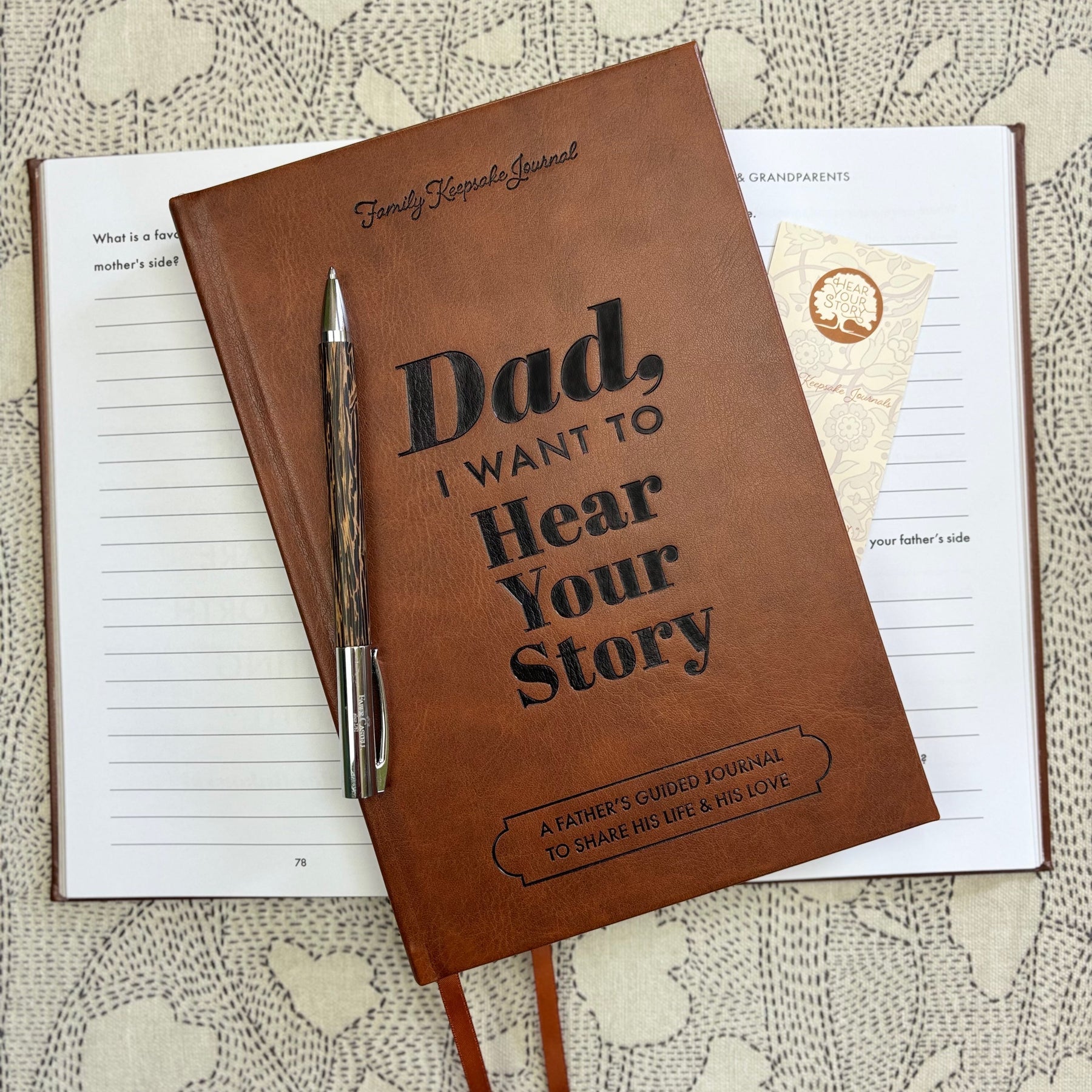 Dad, I Want to Hear Your Story-Leather